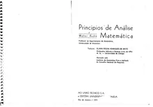 PrincÃ­pios De AnÃ¡lise MatemÃ¡tica By Walter Rudin - Z-Library