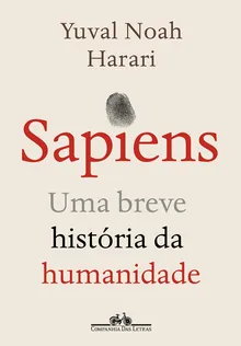 Book cover Sapiens (Nova ediÃ§Ã£o): Uma breve histÃ³ria da humanidade