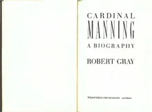 Book cover Cardinal Manning: A Biography