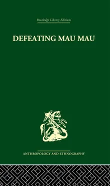 Book cover Defeating Mau Mau