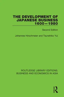 Book cover The Development of Japanese Business 1600-1980