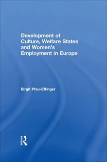 Book cover Development of Culture, Welfare States and Women's Employment in Europe