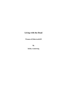 Book cover Living with the Dead