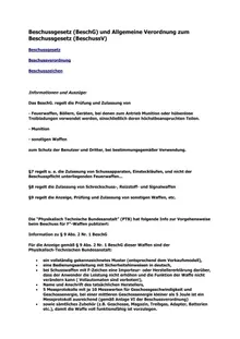 Beschussgesetz (Informationen Und Auszuege) Book - Z-Library