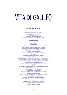 Vita di Galileo by Brecht, Bertolt - Z-Library